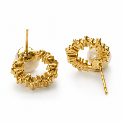 「XINXINIO」 小ぶりピアス 上品 かわいい 大人可愛い レディース アクセサリー ギフト デート フォーマル 普段使い淡水パール
