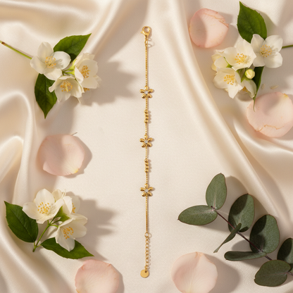 Natural Shell Gold Necklace Elegant Titanium Steel